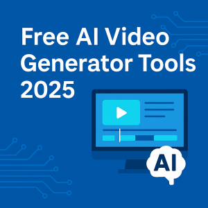 🧠 Free AI Video Generator Tools 2025 – Best For Content Creators