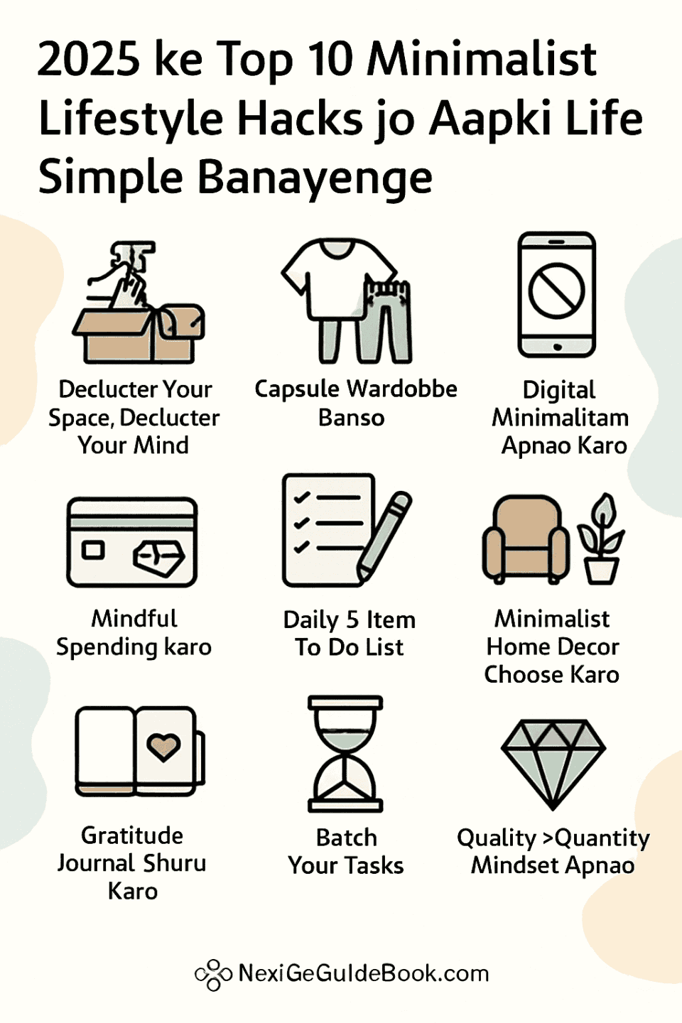 Minimalist Lifestyle Hacks 2025