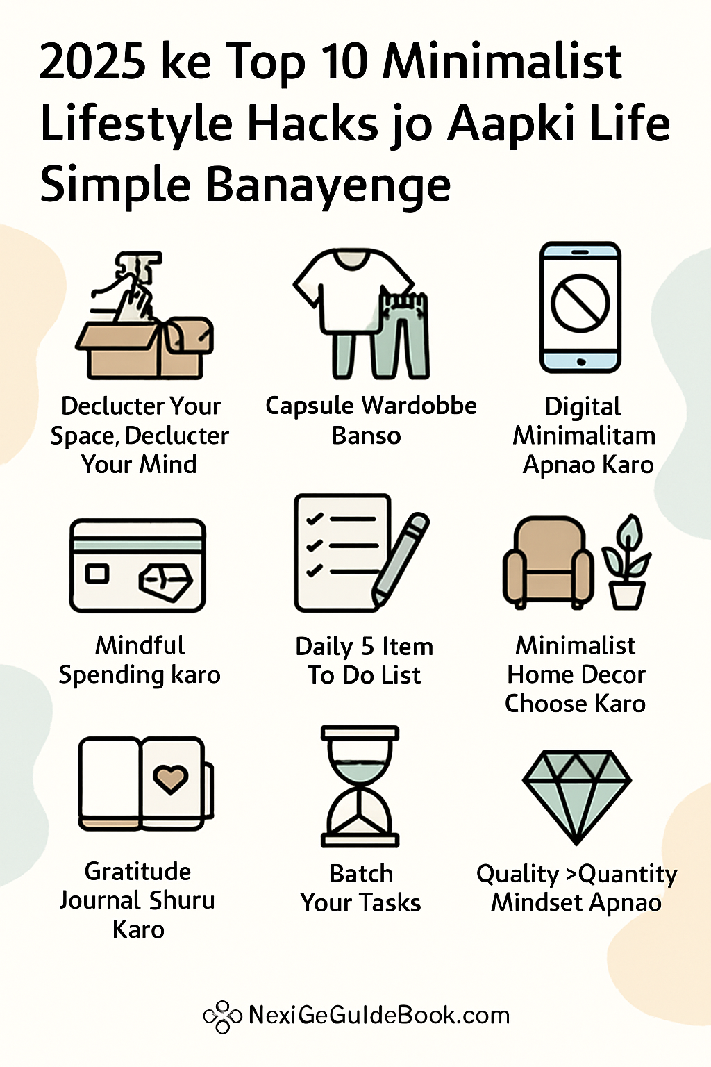 Minimalist Lifestyle Hacks 2025